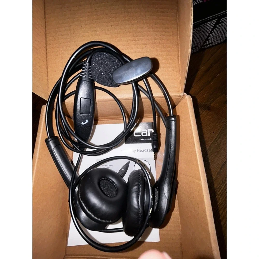 USB Headset with Mute Volume Control,Wired Computer Headsets with Microphone for